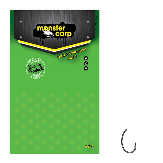 Hooks - Short Curve Hook #4