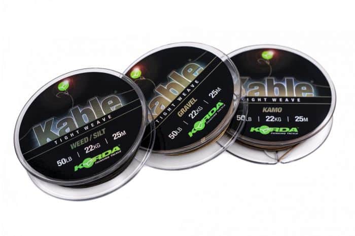 Korda Kble Tgt Weave 25m Grvl Kab005