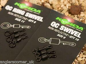 Korda Quick Change Ring Swivel Sz 8